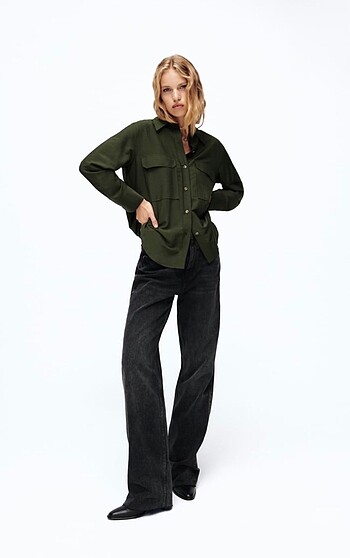 #zara #gömlek #etiketli