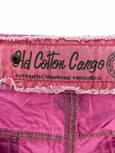 42 Beden çeşitli Renk Old Cotton Cargo Kumaş Pantolon %70 İndirimli.