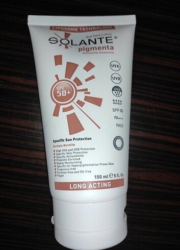 Solante güneş kremi