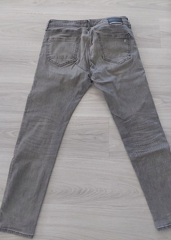 33 Beden Gri Regular Fit Erkek Denim Pantolon