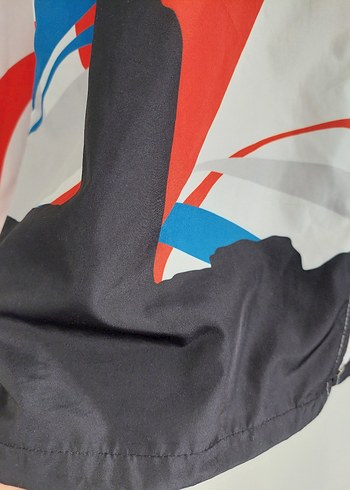 Kadın Baskılı Spor Fermuarlı Yağmurluk - Görsel 8