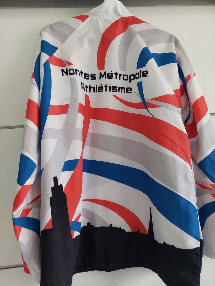 Kadın Baskılı Spor Fermuarlı Yağmurluk - Görsel 5