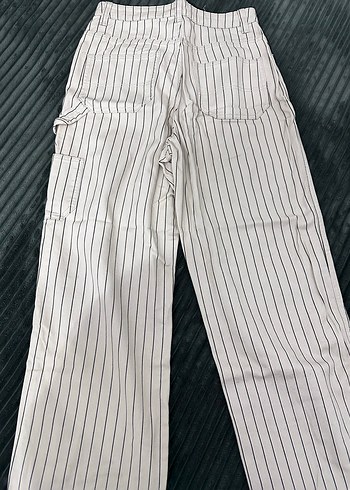 Çizgili HM pantolon - Görsel 4
