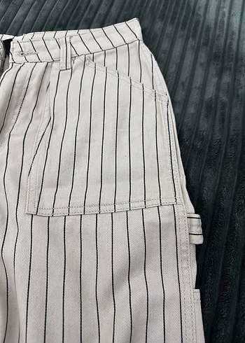 Çizgili HM pantolon - Görsel 3
