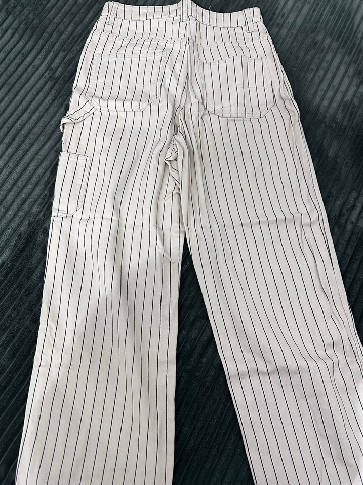 Çizgili HM pantolon - Görsel 4