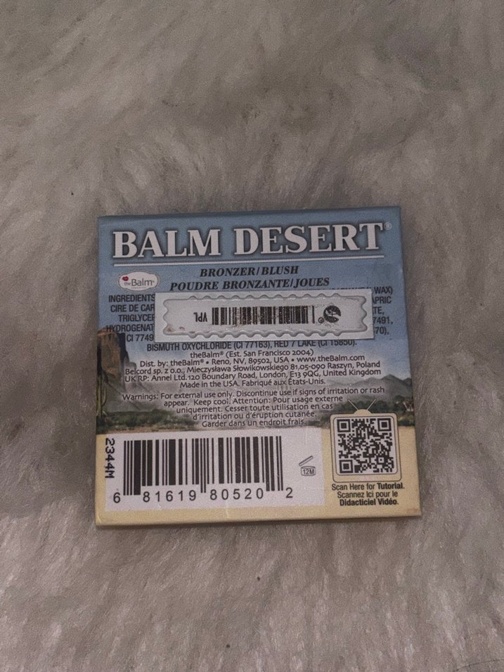TheBalm Balm desert bronzer/ allık - Görsel 3