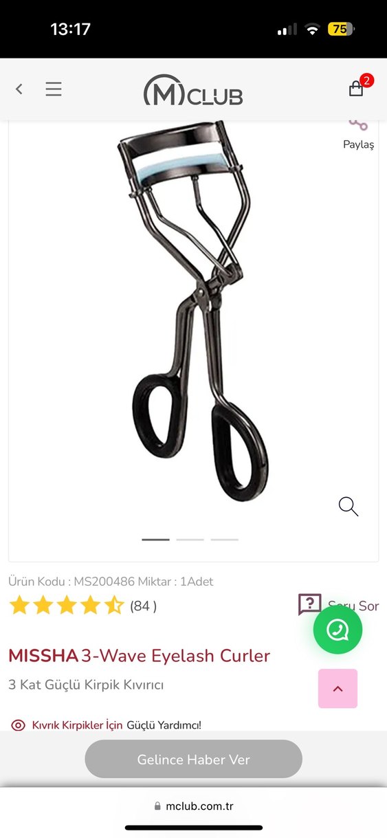 missha 3 wave Kirpik Kıvırıcı - Görsel 4