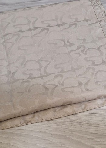 Kadın ekru Desen Şal - Görsel 4