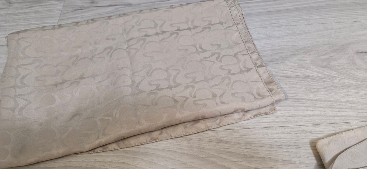 Kadın ekru Desen Şal - Görsel 4