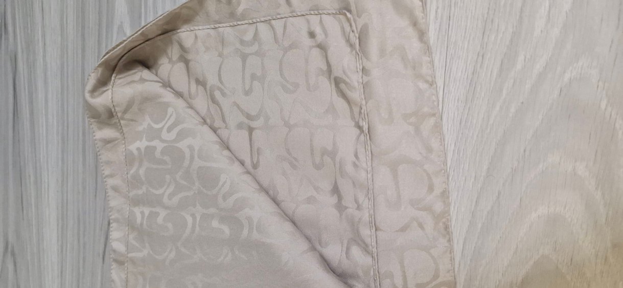 Kadın ekru Desen Şal - Görsel 3