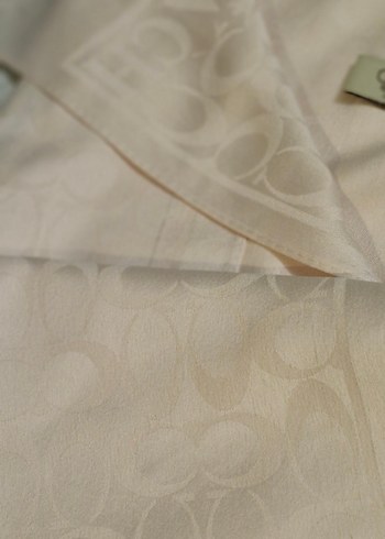 coach şal pudra pembe - Görsel 2