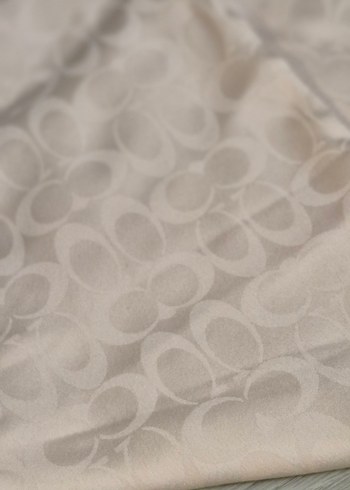 coach şal pudra pembe - Görsel 5