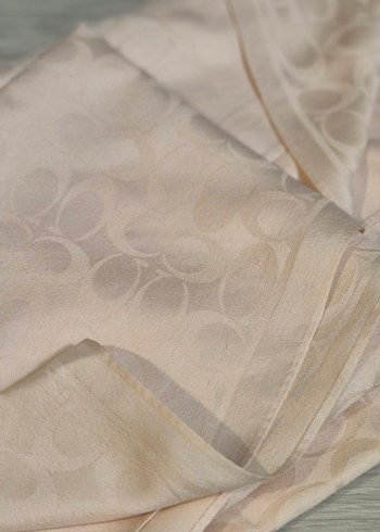 coach şal pudra pembe - Görsel 4