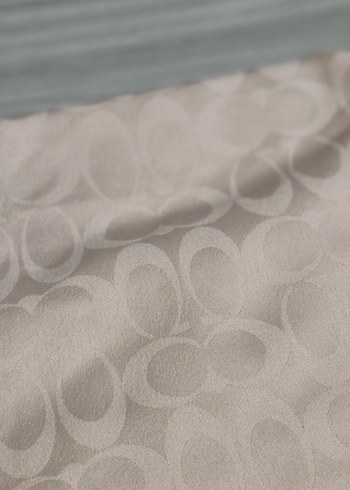 coach şal pudra pembe - Görsel 3