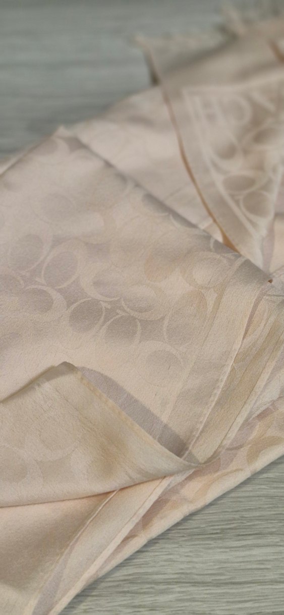 coach şal pudra pembe - Görsel 4