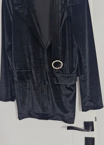 Siyah Kadife takım - Görsel 2