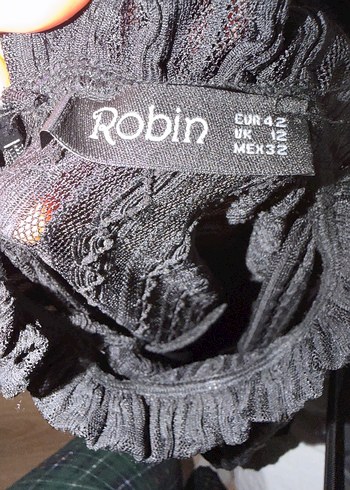 Uzun Kollu Siyah Triko Elbise - Görsel 9