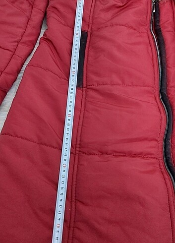 Kapşonlu mont - Görsel 5