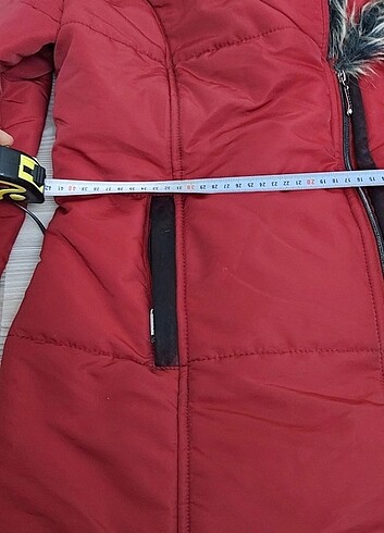 Kapşonlu mont - Görsel 8