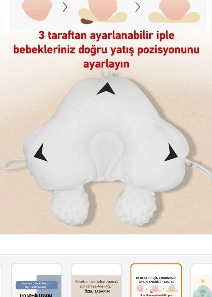 Düz kafa yastigi - Görsel 3