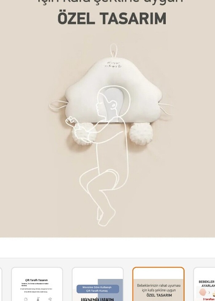 Düz kafa yastigi - Görsel 4