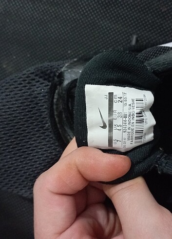 Nike Nike siyah spor ayakkabı