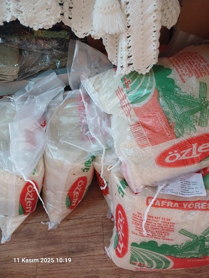 Özlem Bafra Yöresi Pirinç 5 kg - Görsel 2