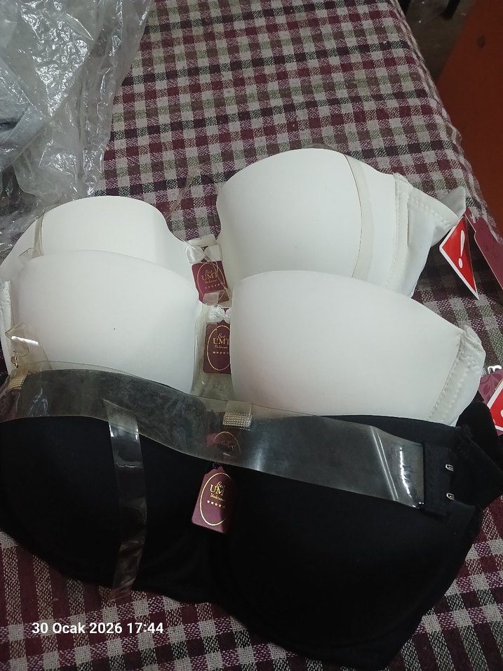 Beyaz ve Siyah Konforlu Sütyen - Görsel 2