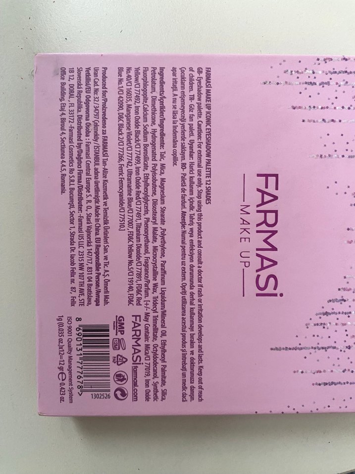 Farmasi Iconic Far Paleti - Görsel 4