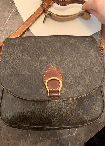 Beden kahverengi Renk Orijinal louis vuitton çapraz çanta
