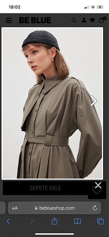 Zara Beblue elbise