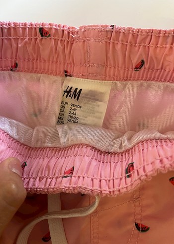 3 Yaş Beden H&M erkek çocuk deniz şortu