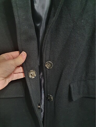 Kadın kaşe kaban - Görsel 3