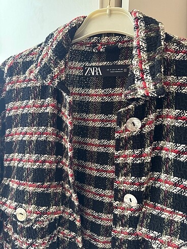 Zara gömlek ceket - Görsel 3