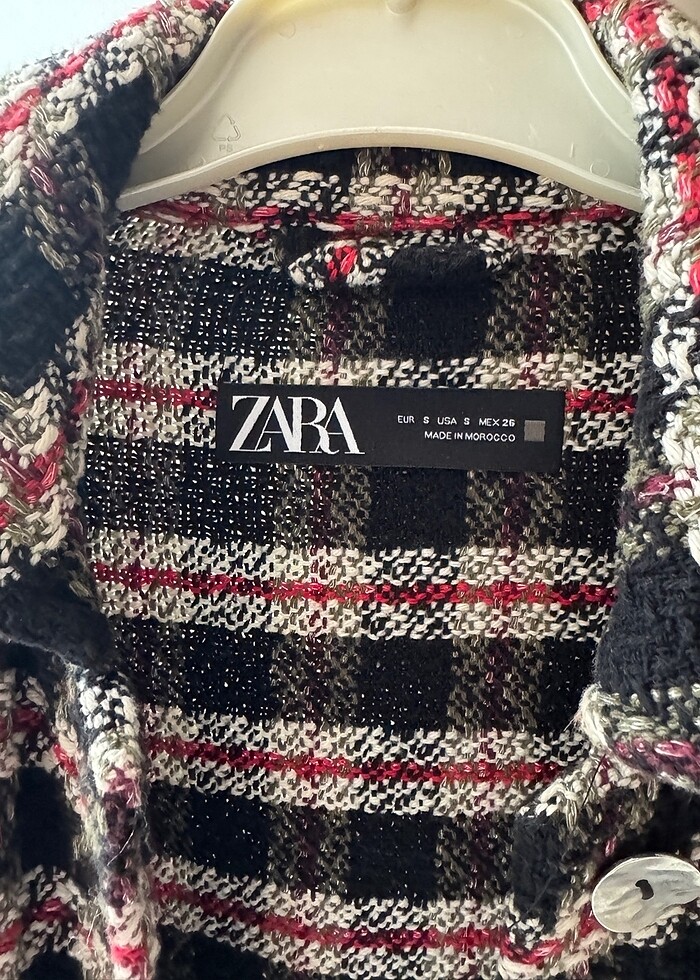 Zara gömlek ceket - Görsel 4