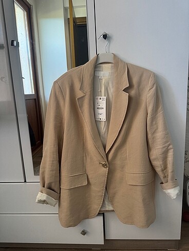 Zara keten blazer ceket - Görsel 5