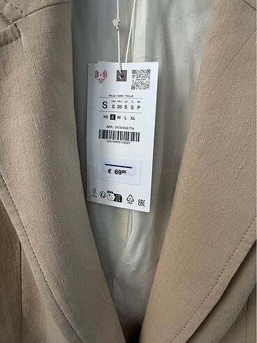 Zara keten blazer ceket - Görsel 6