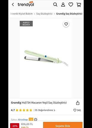 Saç düzleştiricisi