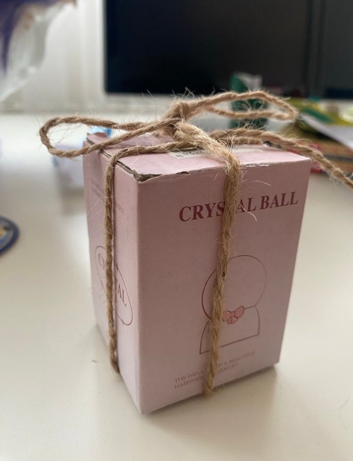 Renkli Pembe Aşıklar Kar Küresi - Görsel 4