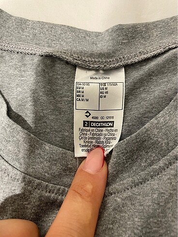 Decathlon Erkek spor üst