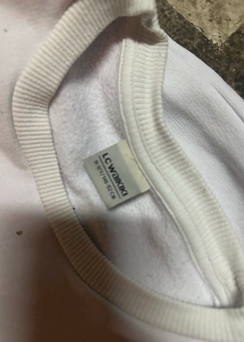 Beyaz Uzun Kollu çocuk Sweatshirt - Görsel 5