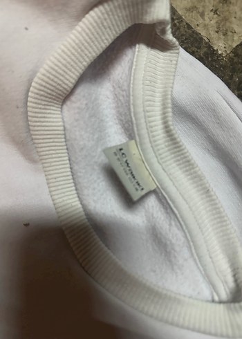 Beyaz Uzun Kollu çocuk Sweatshirt - Görsel 4