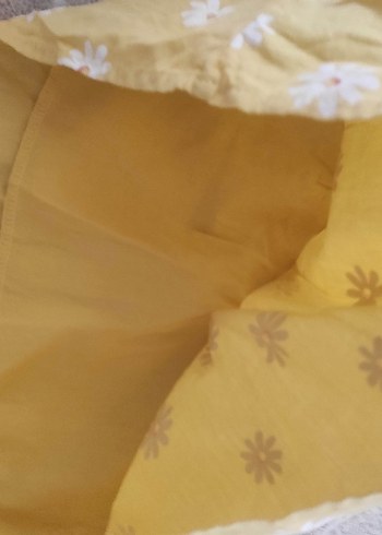 Sarı Baskılı Bebek Önlüğü 9 Ay/M - Görsel 3