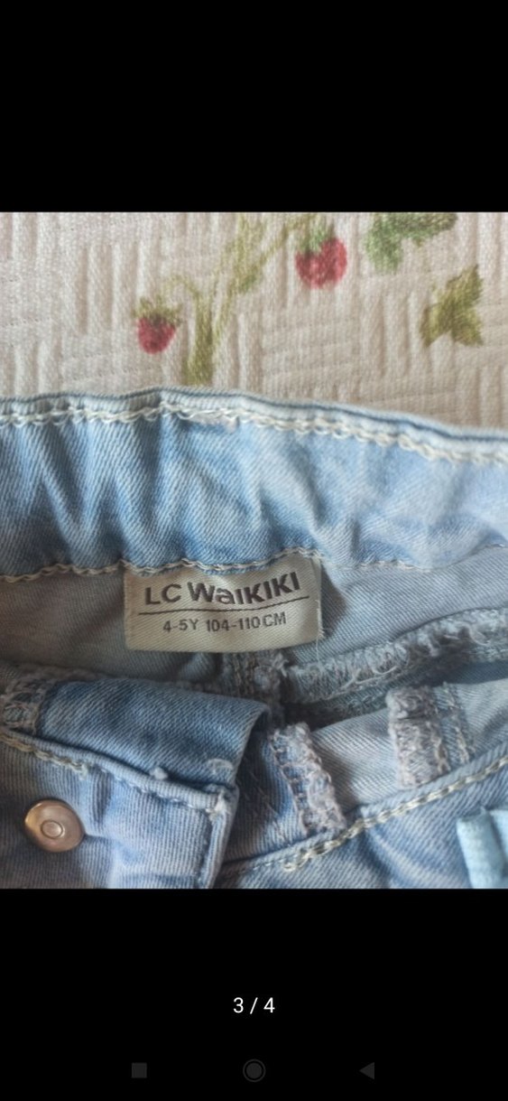 4-5 YAŞ LCW KOT ŞORT - Görsel 3