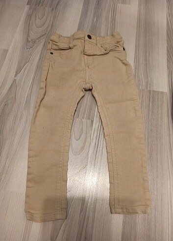 ZARA BEBEK KOT PANTOLON 2-3 YAŞ