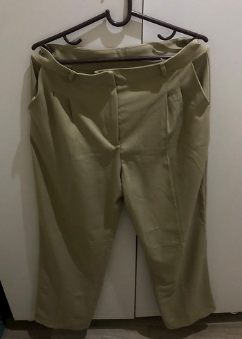 Tymilla Bej Kadın Kumaş Pantolon - Görsel 4