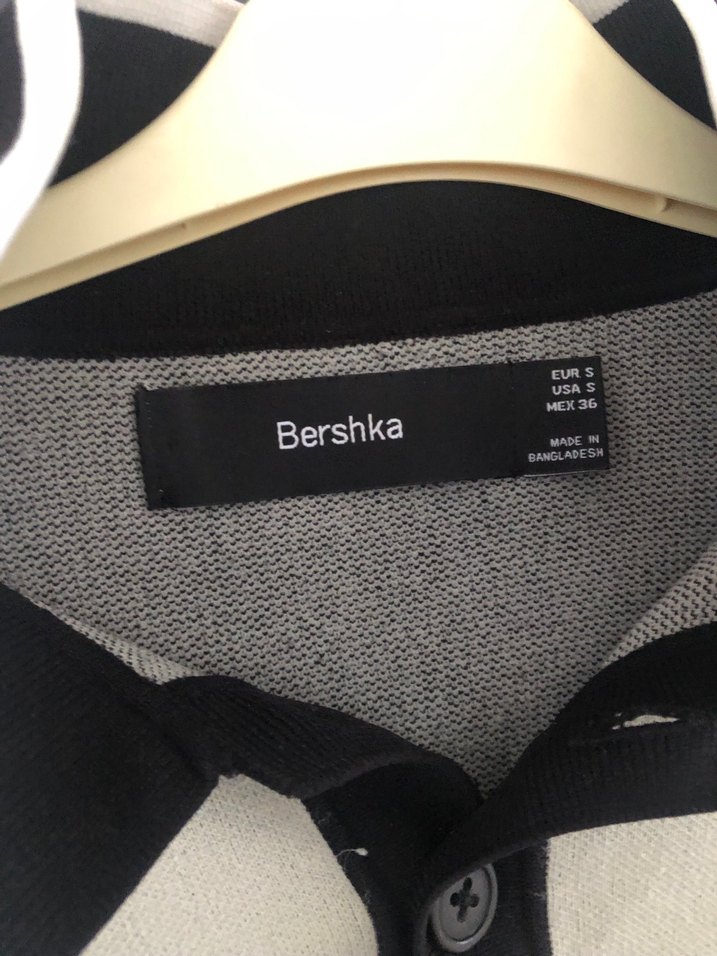 Erkek Gri Kareli Triko Sweatshirt - Görsel 3