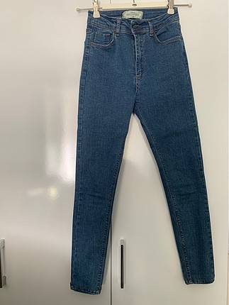 Zara yüksek bel jean