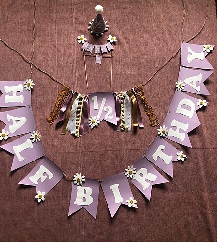 Half birthday yarım yaş partisi