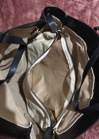 Bej Kadın Kemerli Günlük Çanta - Görsel 3